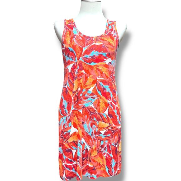 Tommy Bahama Sleeveless Dress Tropical XS - Picture 1 of 5